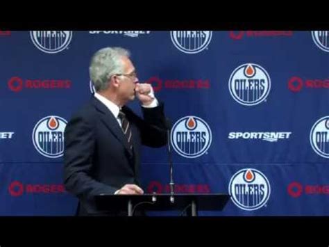 oilers news conference today
